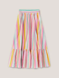 Gonna Lunga Con Balza A Righe -TraumKleid Verkäufe 1270W000414N006 08S high res