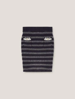 Gonna A Tubino In Maglia Ricamata -TraumKleid Verkäufe 1601W000380N0Z4 08S high res