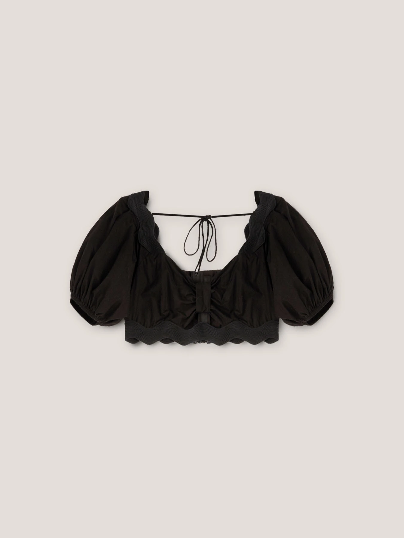 Top Corto Con Maniche A Palloncino 7 Top Corto Con Maniche A Palloncino – Bild 5