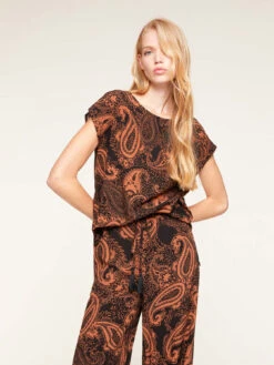 Blusa Fluida Fantasia Cashmere -TraumKleid Verkäufe 2493Q001481N0V7 06I high res