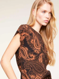 Blusa Fluida Fantasia Cashmere -TraumKleid Verkäufe 2493Q001481N0V7 08I high res