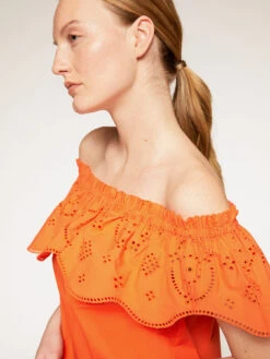 Top Off-shoulders Con Balza In Sangallo -TraumKleid Verkäufe 2553W000269N017 06I high res