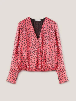 Blusa Corta Con Incrocio Fantasia Maculata -TraumKleid Verkäufe 2605W000265N0S6 12S high res