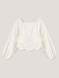 Blusa Over In Sangallo -TraumKleid Verkäufe 2608W000268N011 08S high res