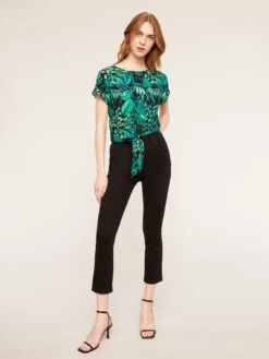 Blusa Con Nodo Fantasia Jungle -TraumKleid Verkäufe 2612W000271N0S5 08I high res