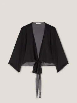 Coprispalle A Maniche Corte In Georgette -TraumKleid Verkäufe 2660W000328N033 08S high res