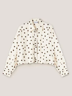 Camicia Corta In Raso Fantasia A Pois -TraumKleid Verkäufe 50056000011N001 09S high res