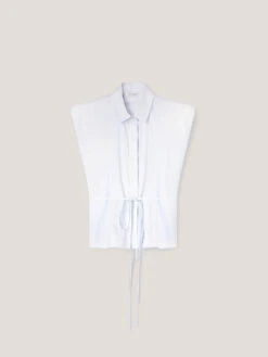 Camicia A Righe Maniche Corte Con Nastro -TraumKleid Verkäufe 5088Q200514N0S1 08S high res