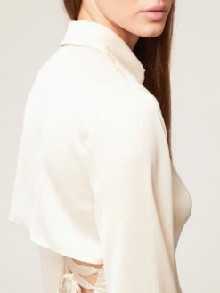 Camicia In Raso Con Intreccio Posteriore -TraumKleid Verkäufe 5115Q000495N002 06I high res