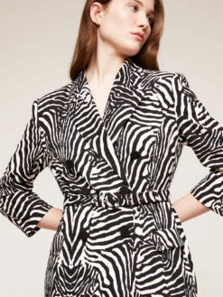 Vestito Blazer Doppiopetto Stampa Zebrata -TraumKleid Verkäufe 7017Q102071N0Z3 08I high res