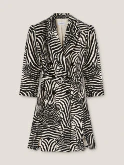 Vestito Blazer Doppiopetto Stampa Zebrata -TraumKleid Verkäufe 7017Q102071N0Z3 11S high res