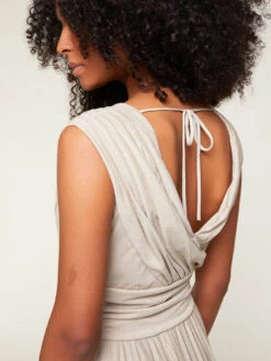 Vestito Lungo Lurex Drappeggiato -TraumKleid Verkäufe 7037Q002033N002 08I high res