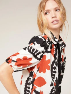 Vestito Chemisier Over Fantasia Floreale 10 Vestito Chemisier Over Fantasia Floreale -TraumKleid Verkäufe 7052W000842N0S1 07I high res