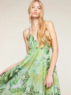 Vestito Estivo Fantasia Foliage