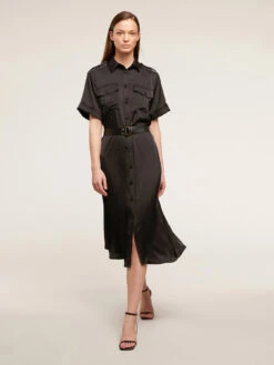 Vestito Chemisier Con Tasche