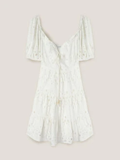 Vestito A Balze In Pizzo Sangallo -TraumKleid Verkäufe 7140Q002167N011 09S high res