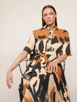 Vestito Chemisier Stampa Etnica -TraumKleid Verkäufe 7146Q002174N0R2 08I high res