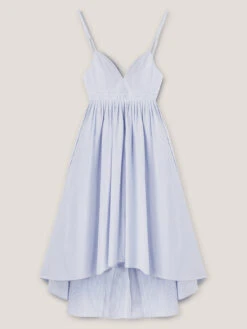 Vestito Midi Estivo In Popeline A Righe -TraumKleid Verkäufe 7149Q102233N0R4 08S high res