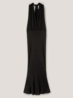 Vestito Lungo In Raso Di Viscosa -TraumKleid Verkäufe 7163Q002198N033 09S high res