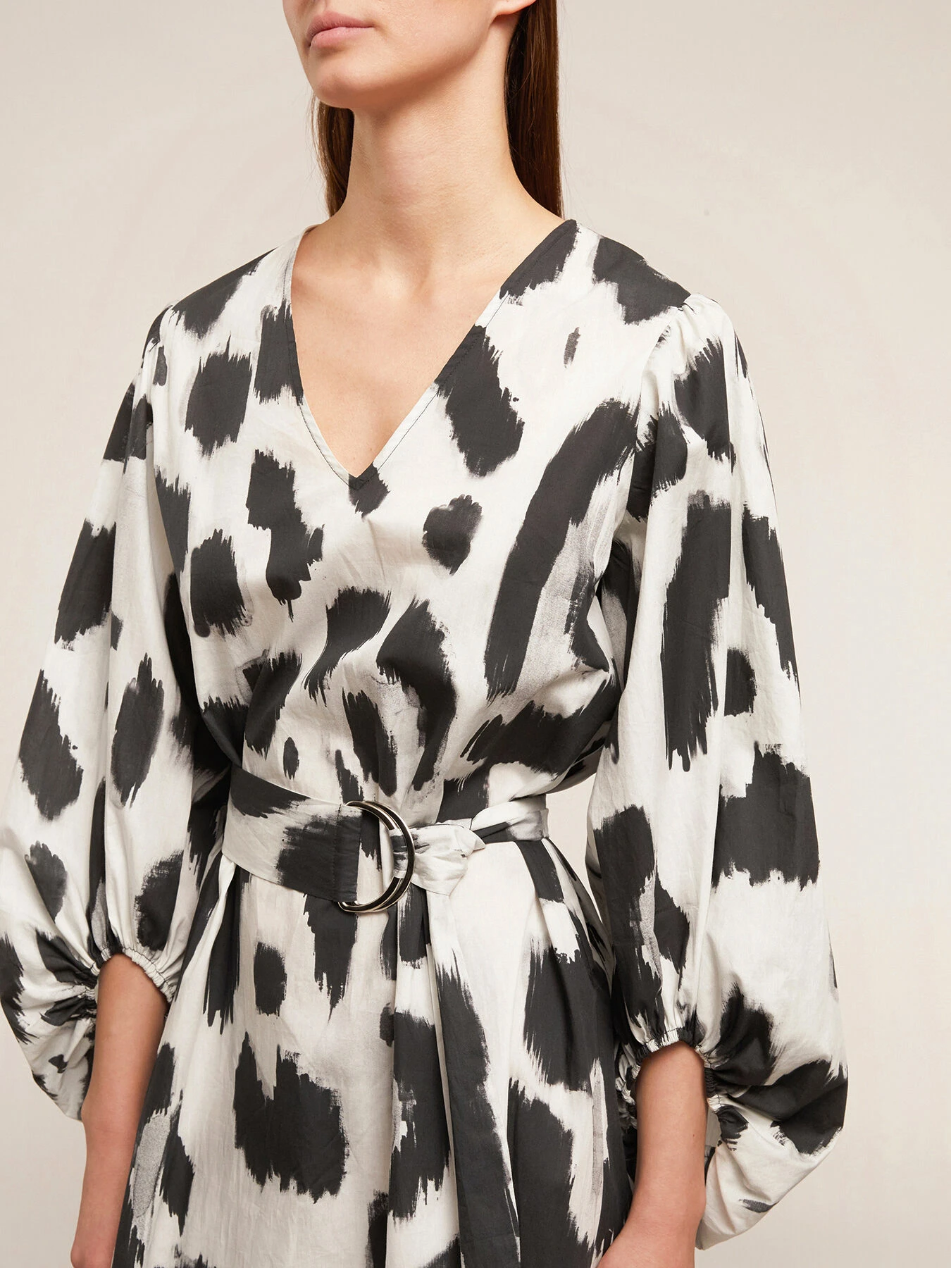 Maxi Vestito Estivo Fantasia Maculata 5 Maxi Vestito Estivo Fantasia Maculata – Bild 3