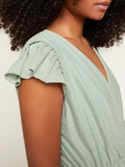 Vestito Midi Lurex Drappeggiato -TraumKleid Verkäufe 7470W000687N005 04I high res