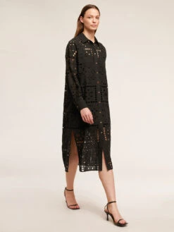 Vestito Chemisier Estivo In Sangallo -TraumKleid Verkäufe 7578W000730N033 08I high res