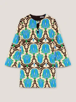 Vestito A Tunica Fantasia Mattonella -TraumKleid Verkäufe 7581W000733N0Z4 11S high res