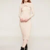 Vestito Midi In Maglia A Coste Lurex -TraumKleid Verkäufe 76146000039N002 02I high res