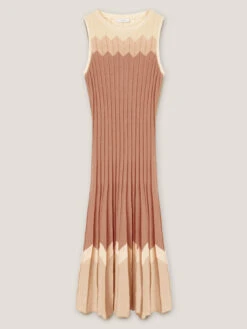 Vestito Midi In Maglia Fantasia Chevron -TraumKleid Verkäufe 7652W000673N0R2 08S high res