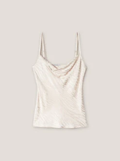 Top In Raso Jacquard Fantasia Zebrata -TraumKleid Verkäufe D606Q000280N011 11S high res