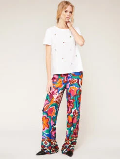 T-shirt Con Pietre Colorate -TraumKleid Verkäufe G0686000130N011 05I high res