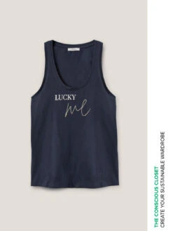 Top In Cotone Con Scritta -TraumKleid Verkäufe G196W002351N0H4 09S high res