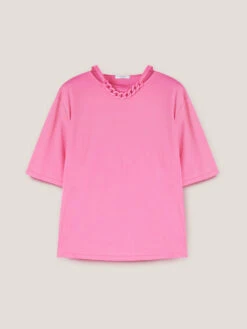 T-shirt Over Con Collana -TraumKleid Verkäufe G3526000109N019 08S high res