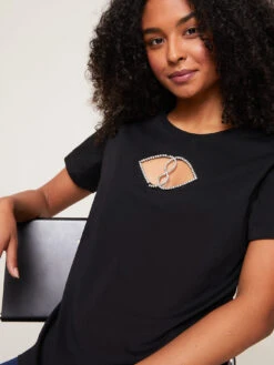 T-shirt Cut-out Double Love -TraumKleid Verkäufe G355W002605N033 06I high res