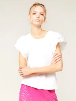 T-shirt Con Maniche A Rouches -TraumKleid Verkäufe G363W102728N001 05I high res