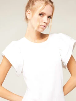 T-shirt Con Maniche A Rouches -TraumKleid Verkäufe G363W102728N001 07I high res