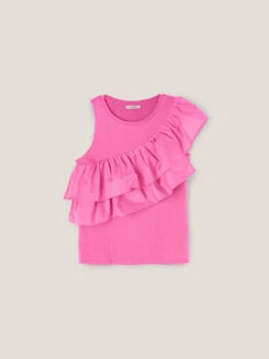 Top In Jersey Con Rouches -TraumKleid Verkäufe G364W002614N019 07S high res