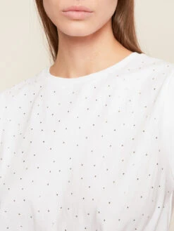 T-shirt Con Torchon E Strass -TraumKleid Verkäufe G376W002627N011 06I high res
