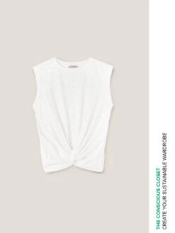 T-shirt Con Torchon E Strass -TraumKleid Verkäufe G376W002627N011 08S high res