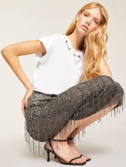 T-shirt Con Occhielli -TraumKleid Verkäufe G415W102697N011 08I high res