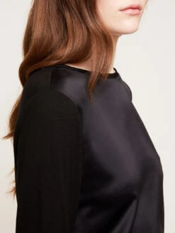 T-shirt In Due Tessuti Maniche Tre Quarti -TraumKleid Verkäufe G434W902515N033 06I high res