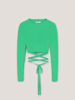 Maglia Corta Con Lacci In Vita -TraumKleid Verkäufe M883W002845N015 11S high res