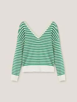 Maglia A Righe Con Abbottonatura Posteriore -TraumKleid Verkäufe M8886000226N0S5 12S high res