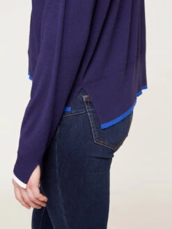 Maglia Con Bordi A Contrasto Scollo A Barca -TraumKleid Verkäufe M9286000219N034 06I high res