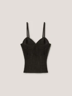 Top In Maglia Lurex A Coste -TraumKleid Verkäufe M930W002894N033 11S high res