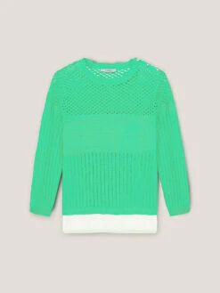 Maglia Girocollo Traforata -TraumKleid Verkäufe M9386000240N015 11S high res