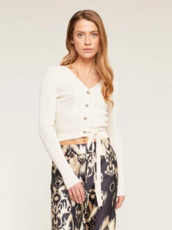 Cardigan Corto Con Chiusura Posteriore -TraumKleid Verkäufe M9506000244N002 06I high res