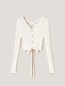 Cardigan Corto Con Chiusura Posteriore -TraumKleid Verkäufe M9506000244N002 09S high res