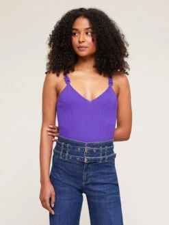 Top In Maglia A Coste