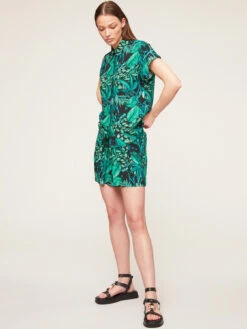 Shorts In Viscosa Fantasia Jungle -TraumKleid Verkäufe P026W300468N0S5 08I high res